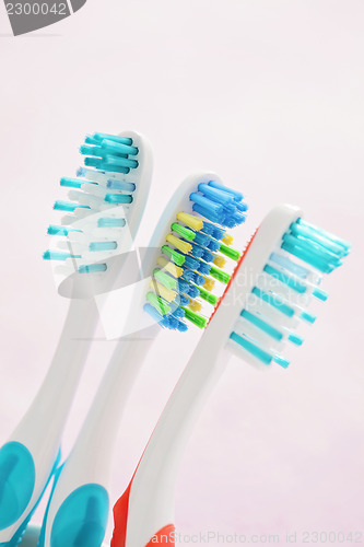 Image of toothbrushes