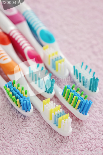 Image of toothbrushes