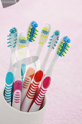 Image of toothbrushes