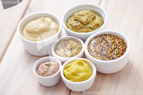 Image of various mustards