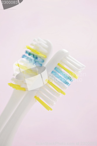 Image of toothbrushes