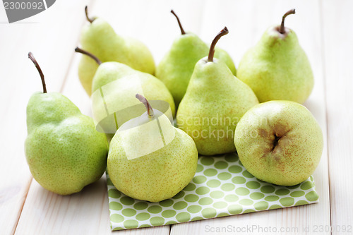 Image of green pears