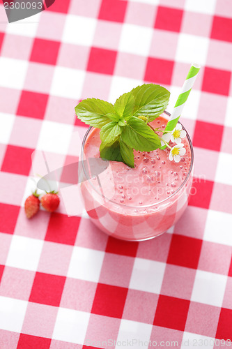 Image of strawberry shake