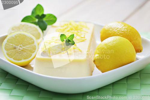 Image of lemon semifreddo