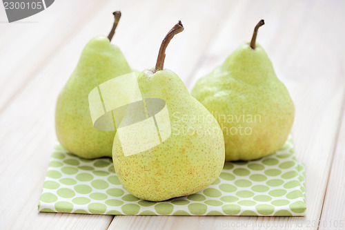 Image of green pears