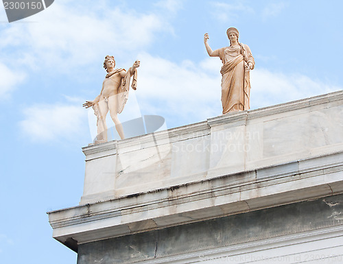 Image of Apollo and Hera in Athens, Greece