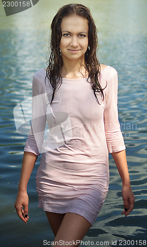 Image of wet dress