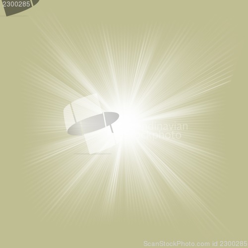 Image of Elegant design with a burst. EPS 10