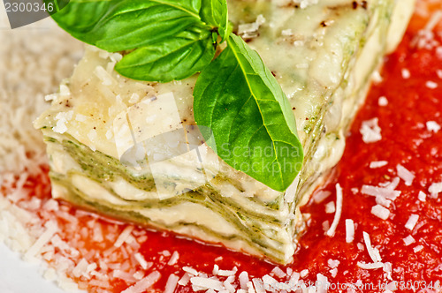 Image of lasagna