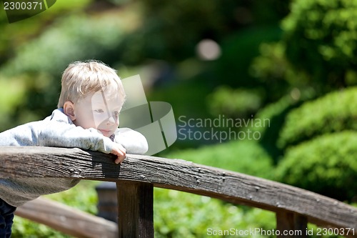 Image of boy in the park