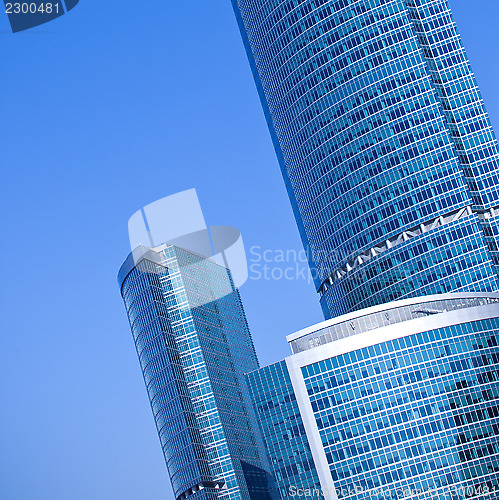 Image of skyscrapers at morning