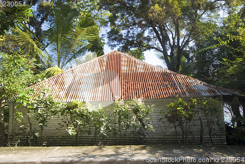 Image of typical island house