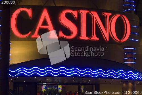 Image of casino neon