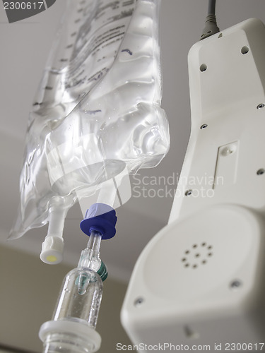 Image of Hospital infusion and SOS telephone