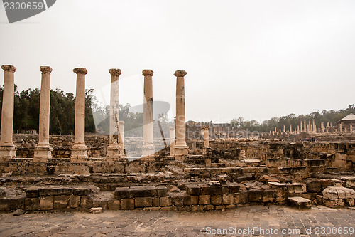 Image of Ancient ruins in Israel travel