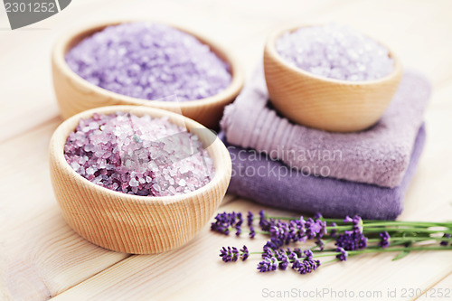 Image of lavender bath salt