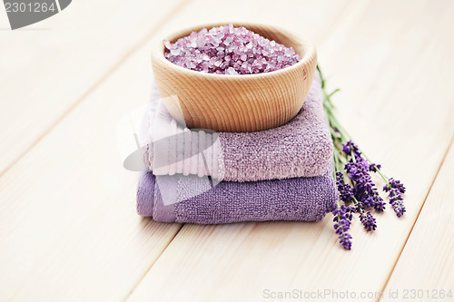 Image of lavender bath salt