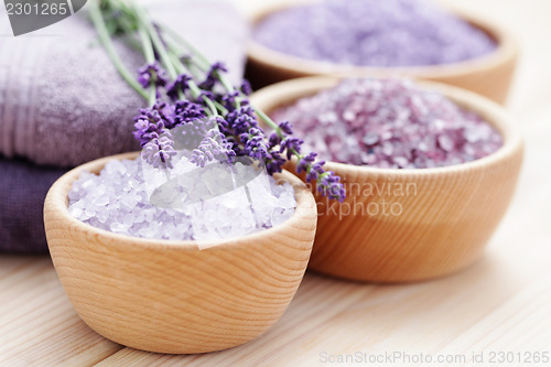 Image of lavender bath salt