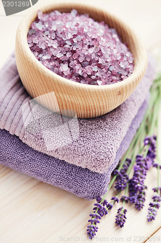 Image of lavender bath salt