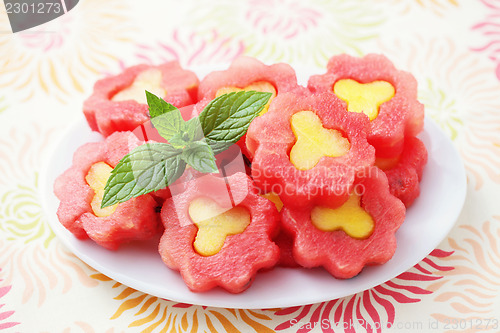 Image of watermelon flowers