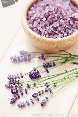 Image of lavender bath salt