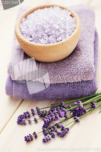 Image of lavender bath salt