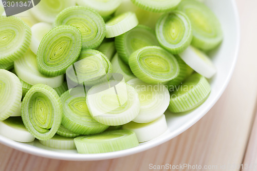 Image of fresh leek