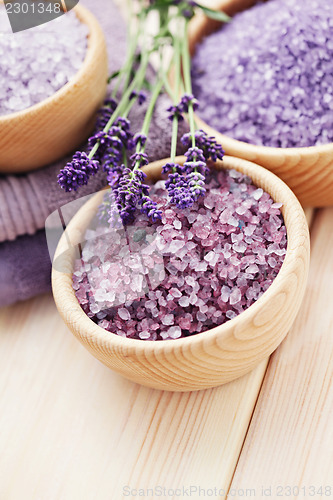 Image of lavender bath salt