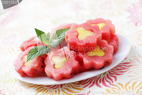 Image of watermelon flowers