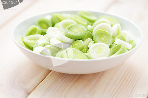 Image of fresh leek