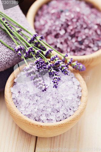 Image of lavender bath salt