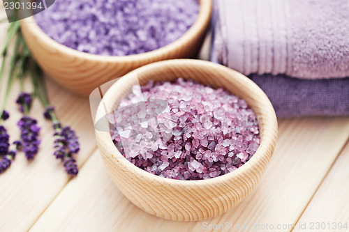 Image of lavender bath salt