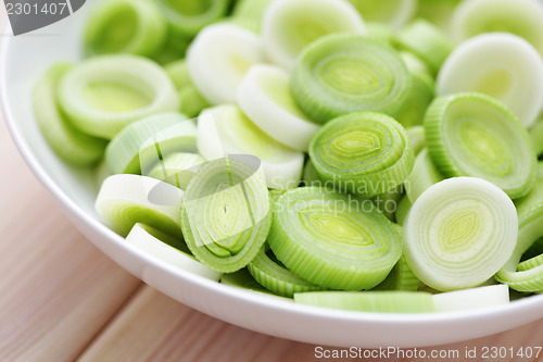 Image of fresh leek