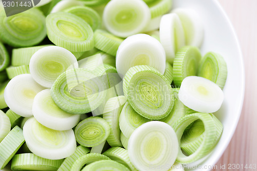 Image of fresh leek