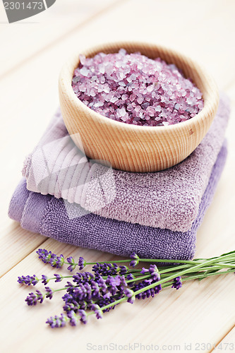 Image of lavender bath salt