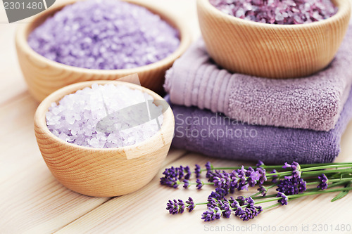 Image of lavender bath salt