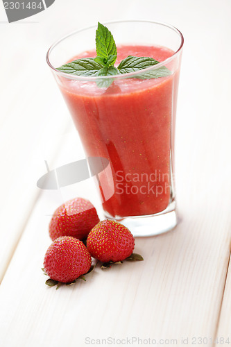 Image of strawberry shake