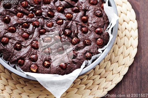 Image of hazelnuts brownie 