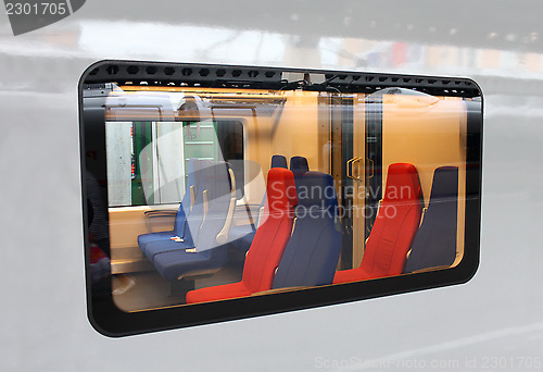 Image of  train seats