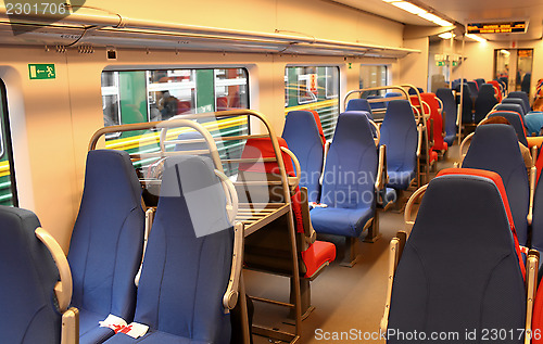 Image of inside train 