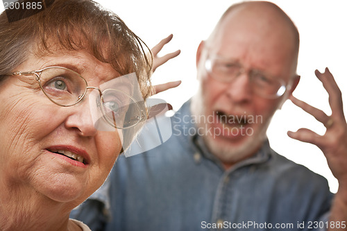 Image of Senior Couple in an Argument