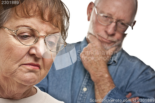 Image of Senior Couple in an Argument