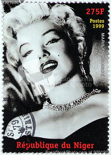 Image of Marilyn Monroe - Niger Stamp #1