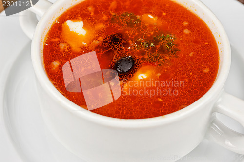 Image of Solyanka soup