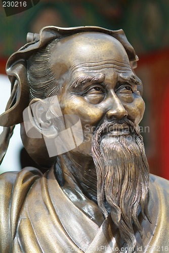 Image of Sculpture of a wise man