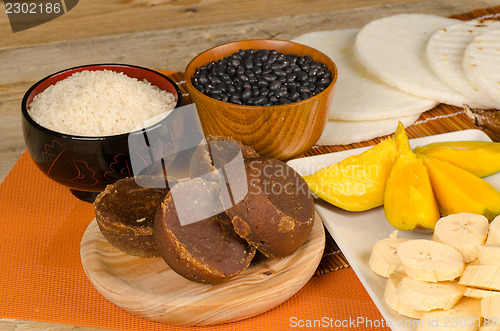 Image of Latin food ingredients