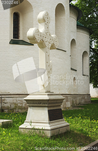 Image of Memorial Cross Dmitry Pozharsky. Suzdal