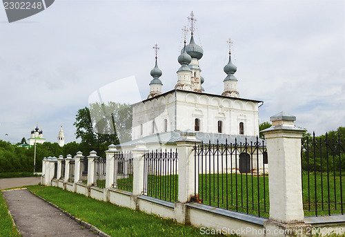 Image of Peter and Pavel church, monument of architecture of end of the 1