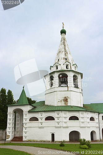 Image of Cathedral bell tower in Suzdal