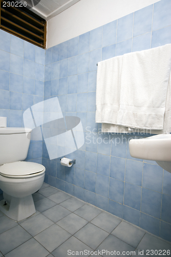 Image of bathroom in native hotel dominican republic